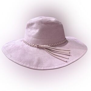 SOLD Mauve Braided Band Hat